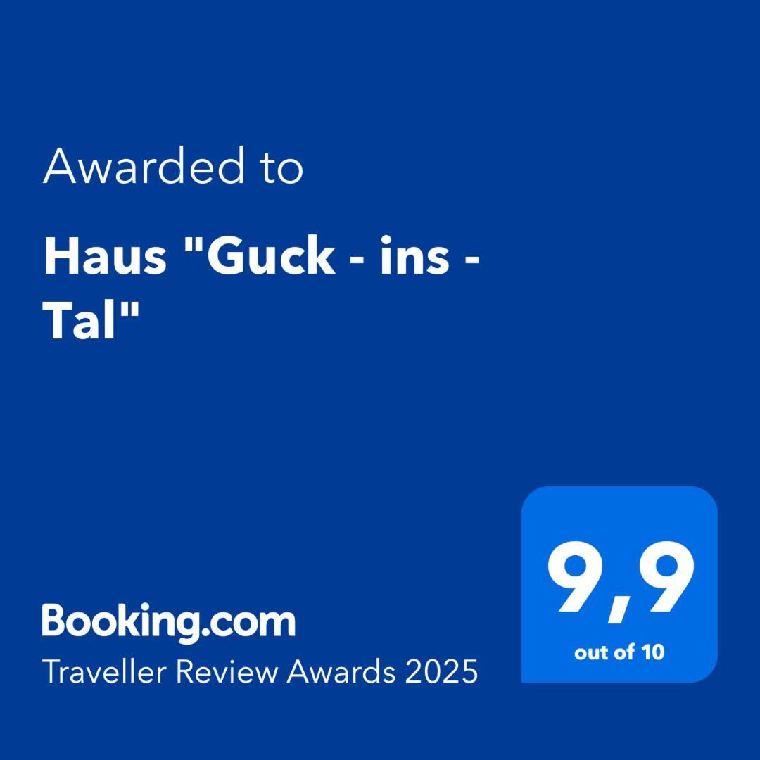ザスバッハヴァルデンHaus "Guck - Ins - Tal"アパートメント エクステリア 写真